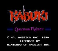 une photo d'Ã©cran de Kabuki - Quantum Fighter sur Nintendo Nes